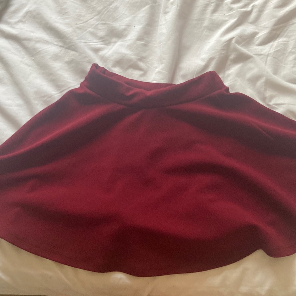 Skirt and matching top set. Skirt is a size medium and shirt is a large